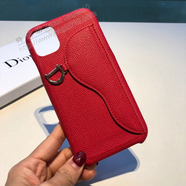 Dior爆款馬鞍包原皮卡包手機殼 官網同步 零錢卡包 可當支架 迪奧三包軟殼  mmk1059